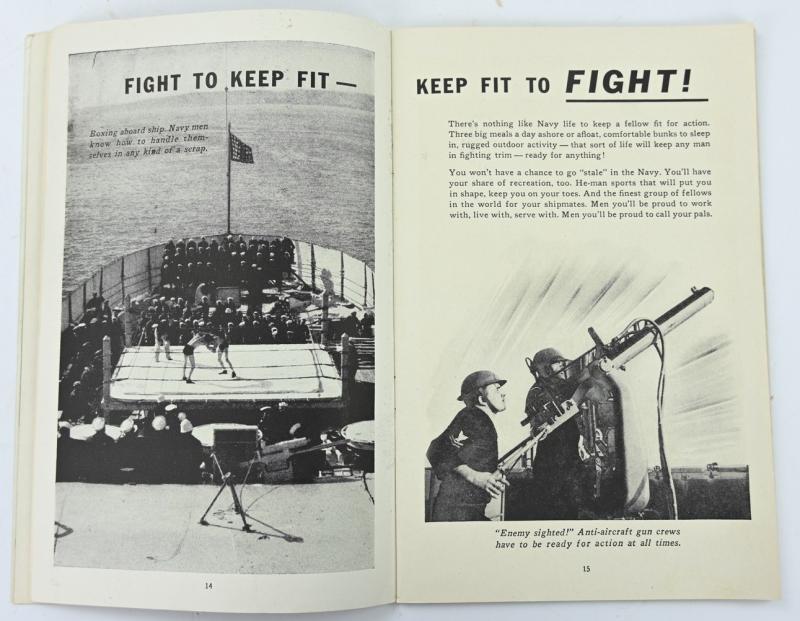 US Navy WW2 Recruitment Booklet