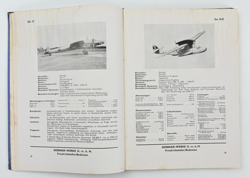 German LW Airplane Book