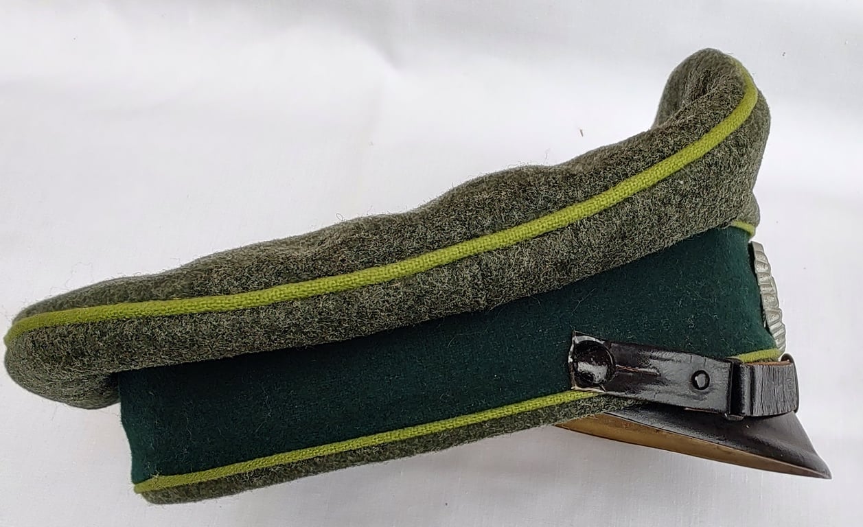 German WH NCO Visor Cap  (Schirmmütze)'Panzergrenadier'