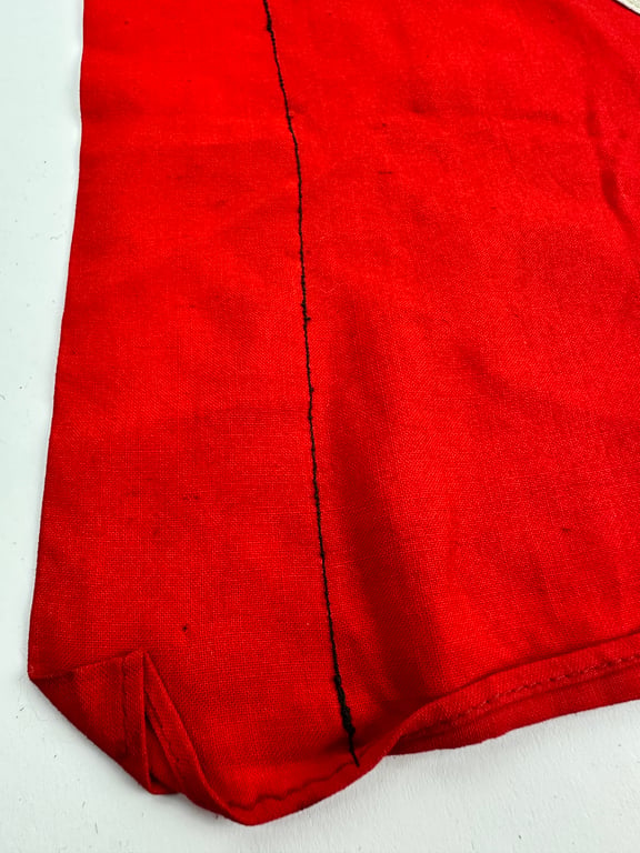 WW2 German double-stitched house flag "NSDAP"
