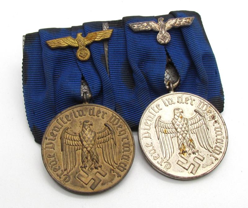 Wehrmacht. A Long Service Medal Bar
