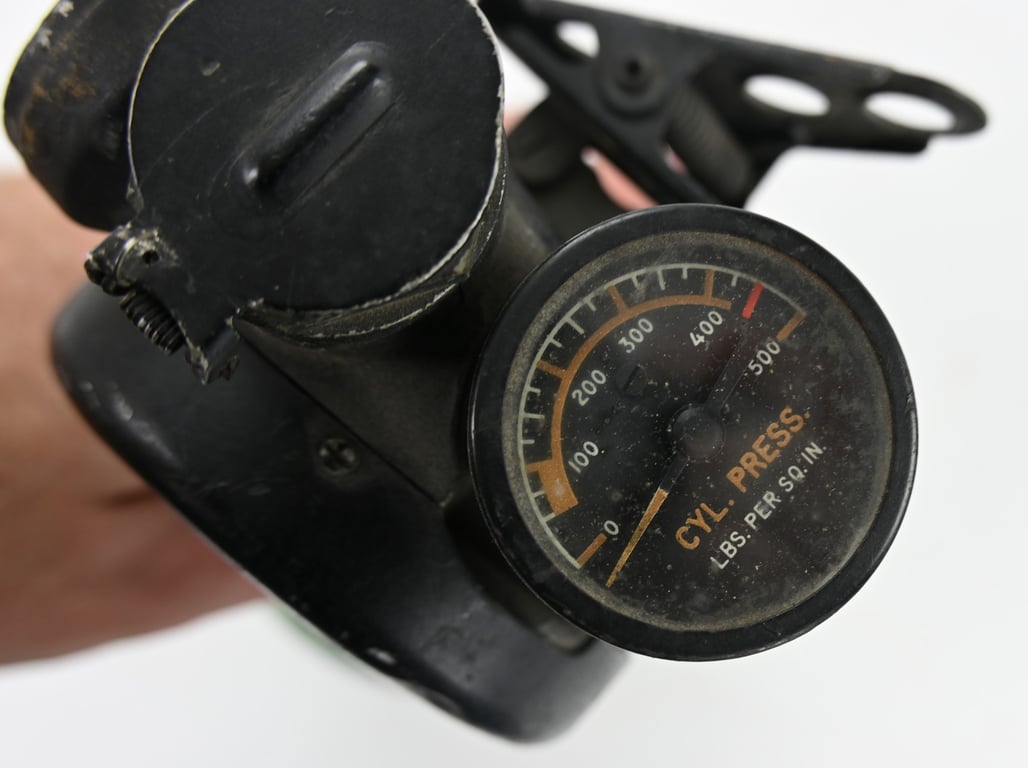 USAAF Oxygen bottle A-4 Green Apple
