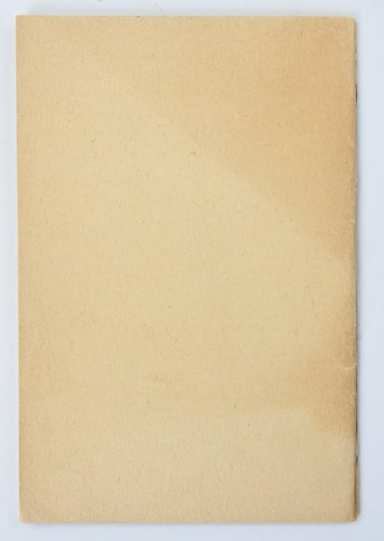 US WW2 Service Booklet 'Teaming Up for God and Country'