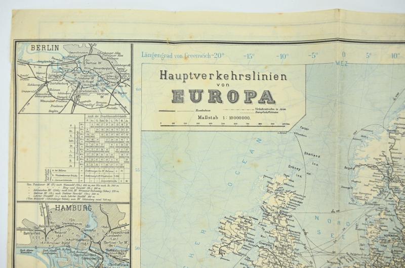 German WW1 Mapcard 'Deutschland'