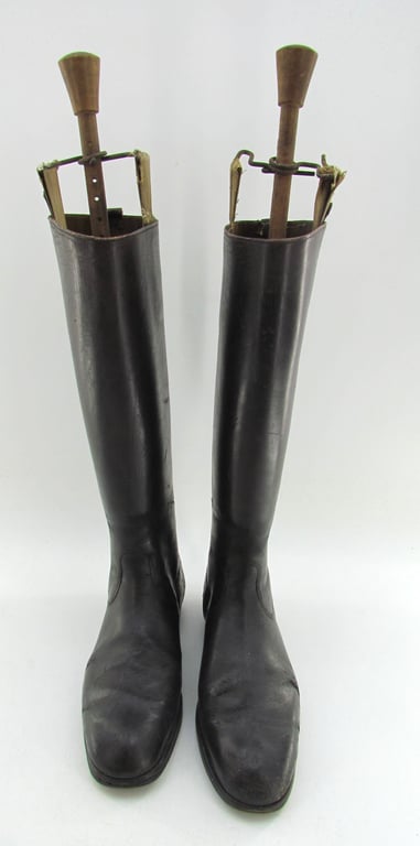 German Officers Boots  with Shoe Lasts