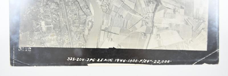 US WW2 Aerial Recon Photo Avignon France