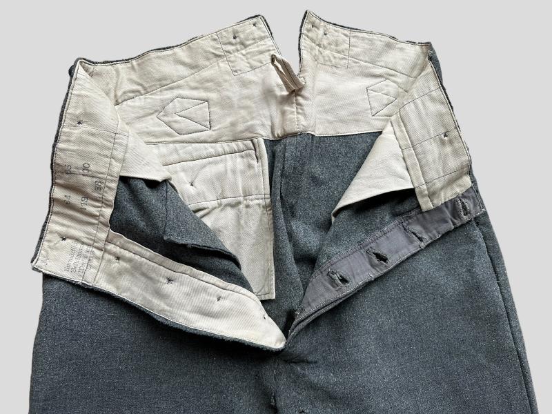 WH (HEER) M36 Steingrau Trousers