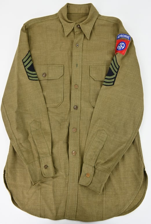US WW2 Wool Shirt 82nd Airborne Division