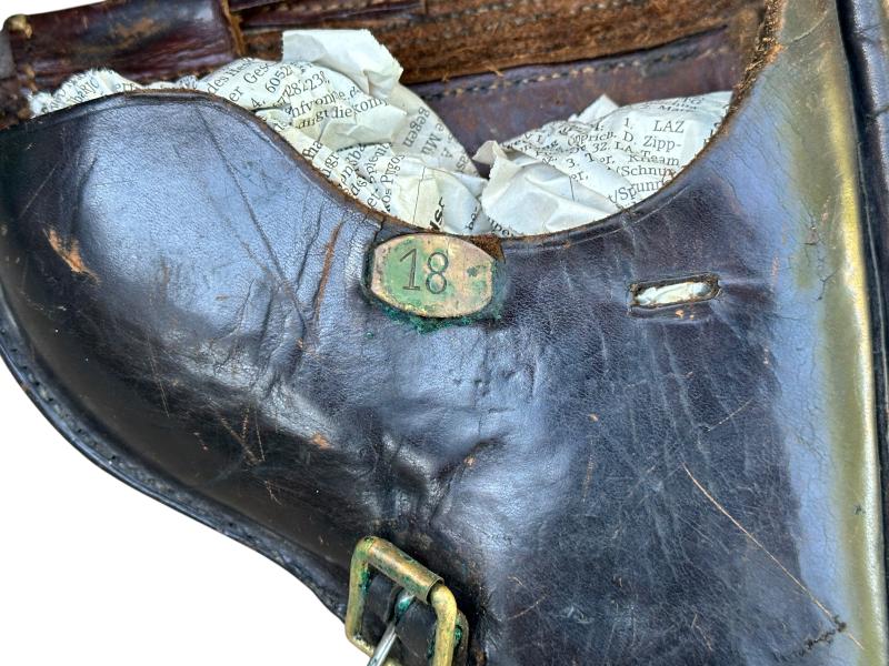 Dutch P08 Leather Pouch