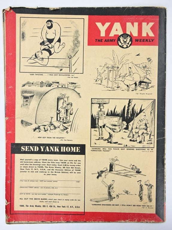 British Edition of the Yank Magazine March 25th 1945