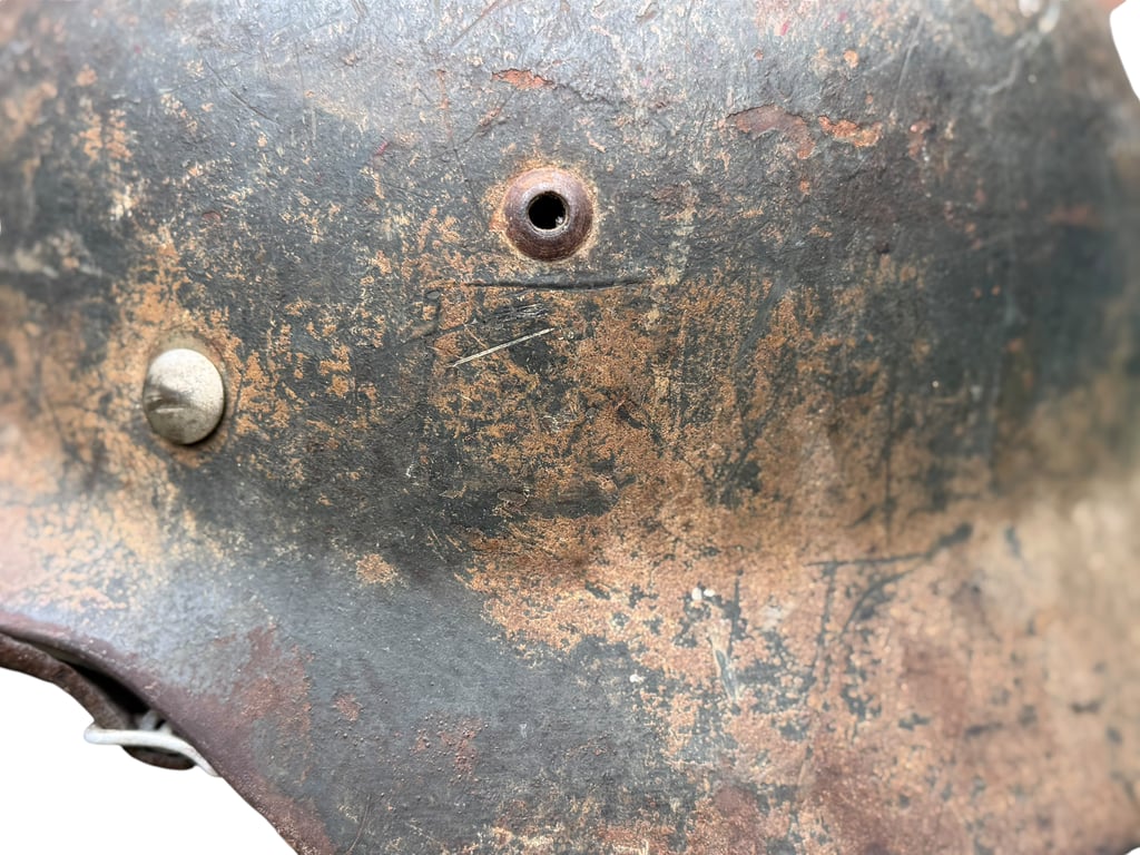 WH Heer Camouflaged M35 Helmet