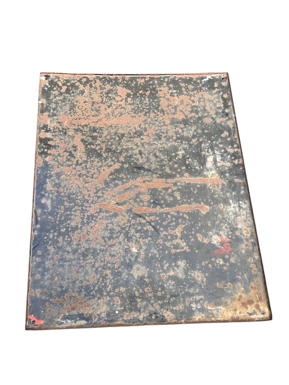 NSDAP Enamel Sign 78x64 cm