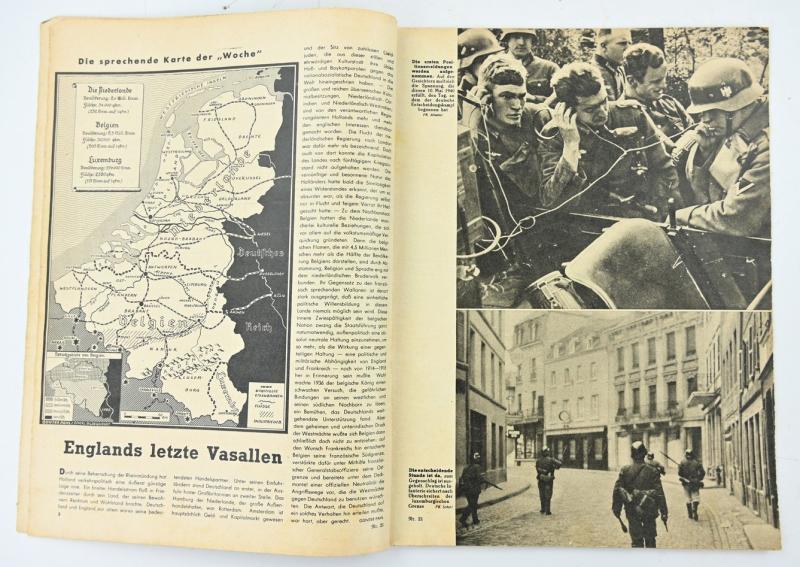 German Third Reich Magazine 'Die Woche' 1940