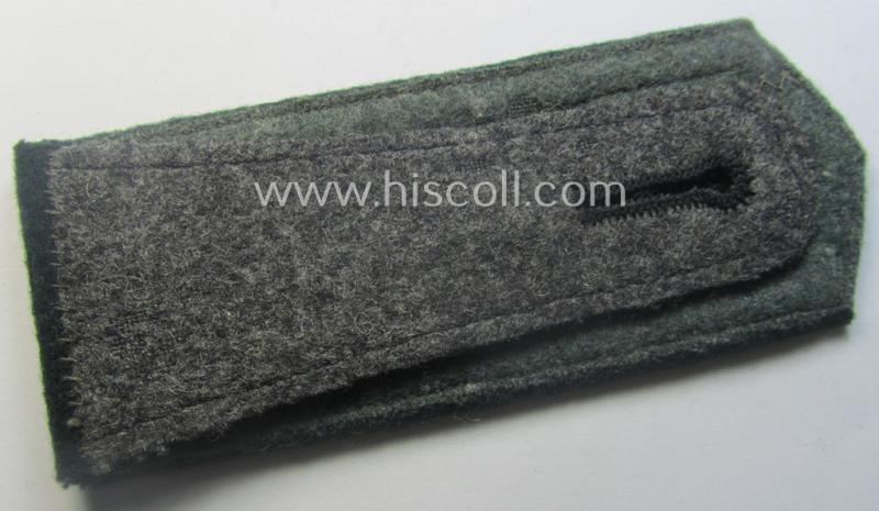 Single, early-period (ie. 'M36-pattern and/or pointed-styled), WH (Heeres) 'cyphered', NCO-type shoulderstrap as was intended for an: 'Uffz. u. Mitglied eines Panzer-Lehr-Rgts.'