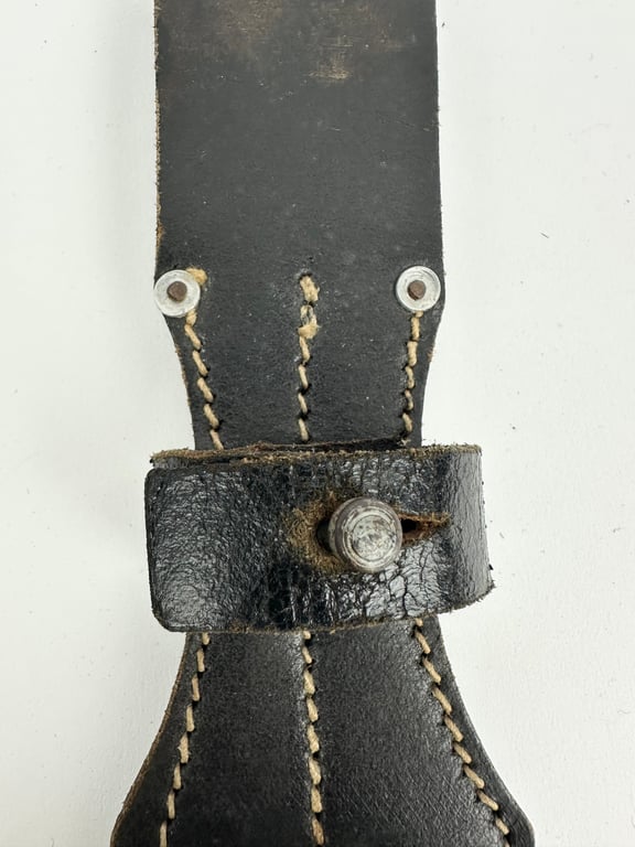 Wehrmacht K98 Leather Bayonet Frog By ‘KVZ’ 1943