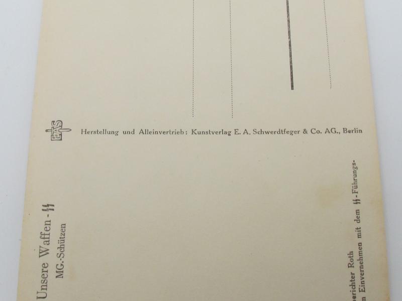 Postcard : Unsere Waffen-SS