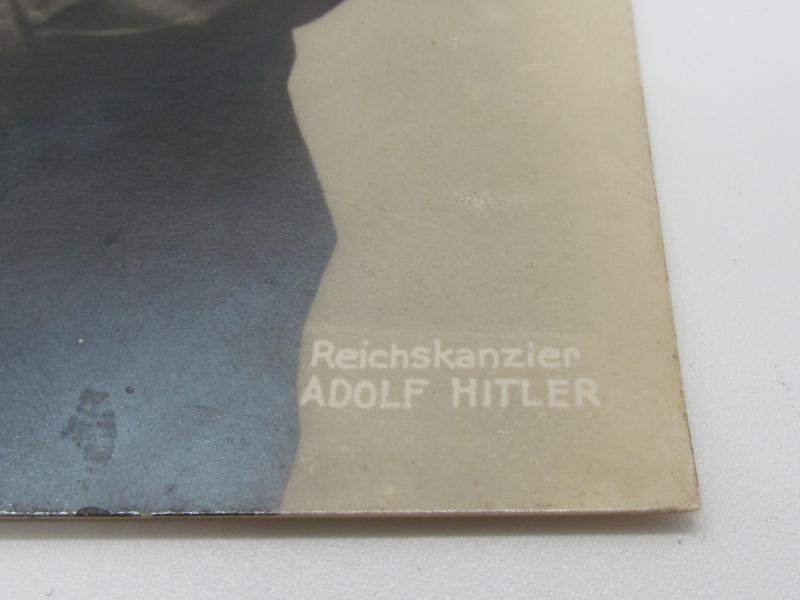Postcard : Portrait Photo Adolf Hitler