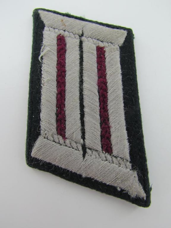 Wehrmacht Heer Nebelwerfer ( Smoke Troops ) Officers Collar Tabs