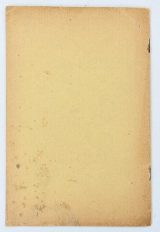 German LW Navigation Booklet Jüterbog