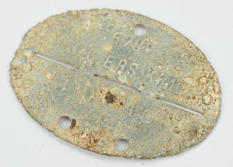 German WH Dog-Tag 'J. G. Ers. Kp. 10'