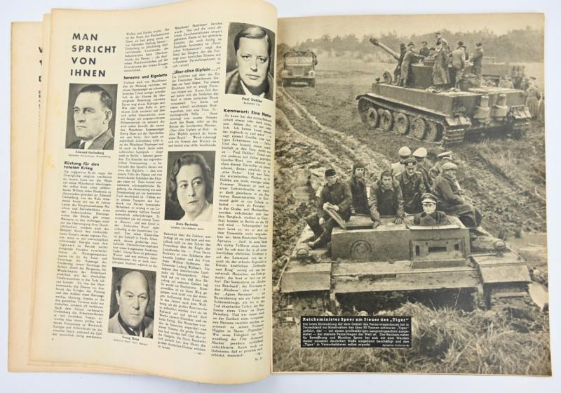 German Third Reich Magazine 'Die Woche' 1943