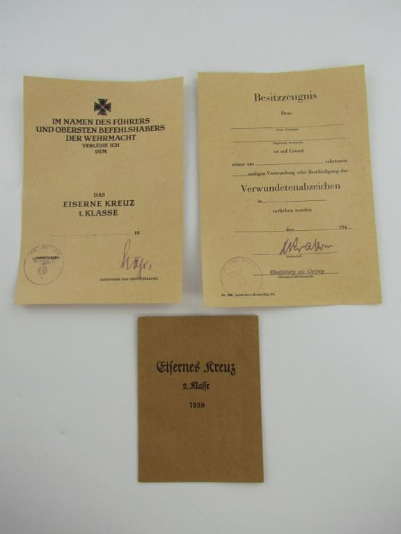 EK1 + VWA Award Document Grouping...Unissued