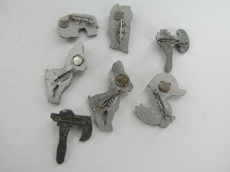 Winterhilfswerk (WHW) Series Metal animals