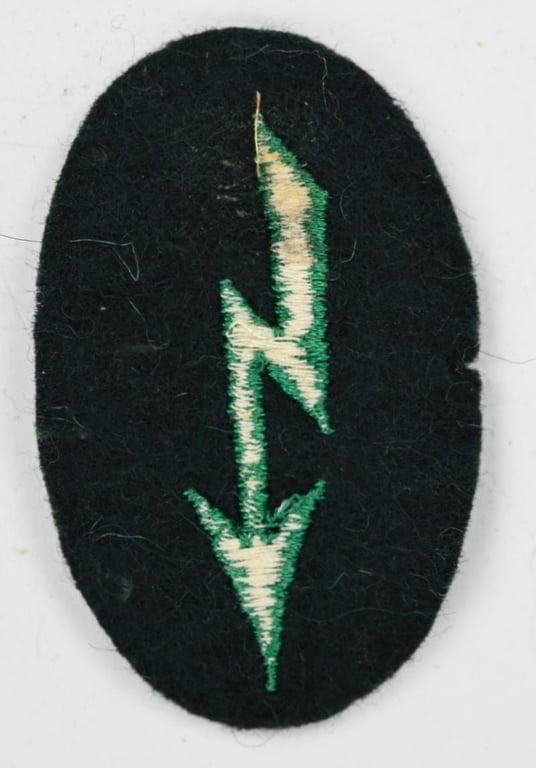 German WH Signal Troops Sleeve Patch