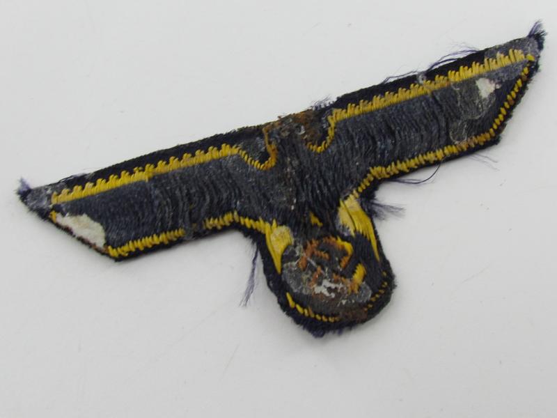 Kriegsmarine blue/gold ‘BeVo’ cap eagle