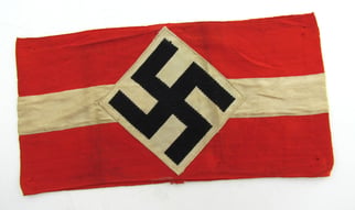 Hitler-Jugend Member's Armband with RZM Tag