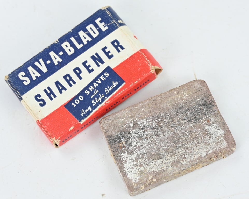 US WW2 Razor Sharpener in box