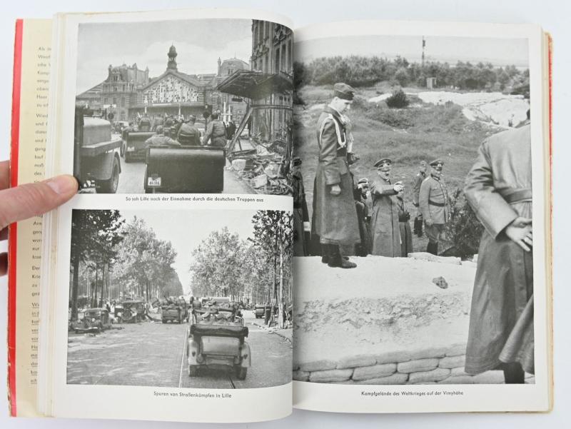 German Book Adolf Hitler 'Mit Hitler im Westen'