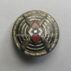 HJ ('Hitlerjugend'): 'HJ-Schiessauszeichnung für Scharfschützen' (mm: 'RzM -...