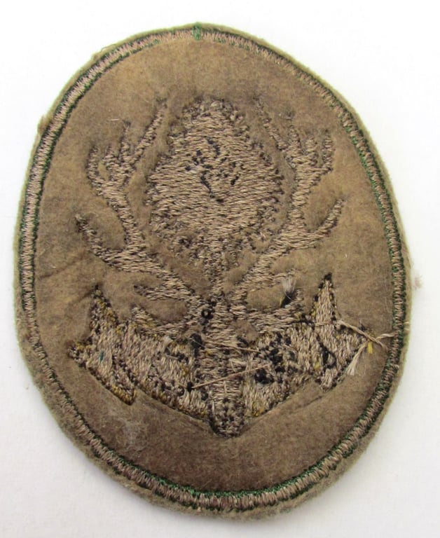 Rare Deutsche Jägerschaft Embroidered Sleeve Badge