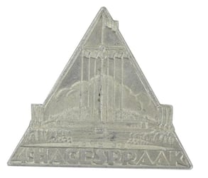 Dutch NSB Meeting Badge '4e Hagespraak' 1939