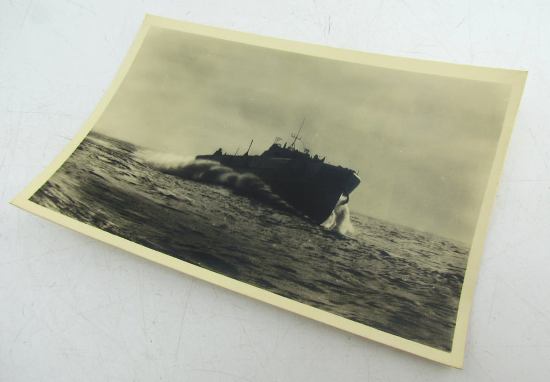 Postcard of a German Schnellboot (S-boot)