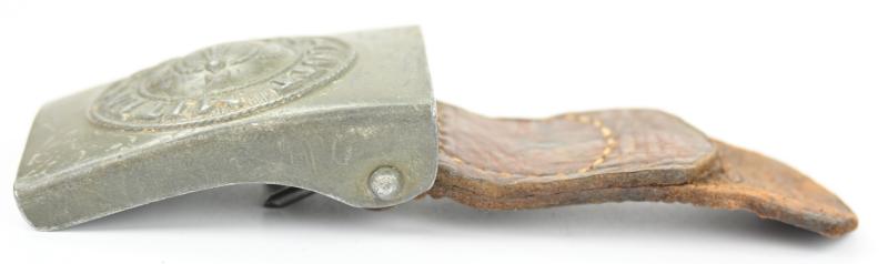 German WW1 Beltbuckle with Tab 1918