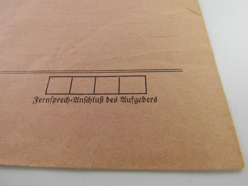 German Document 'Geheime Kommandosache'