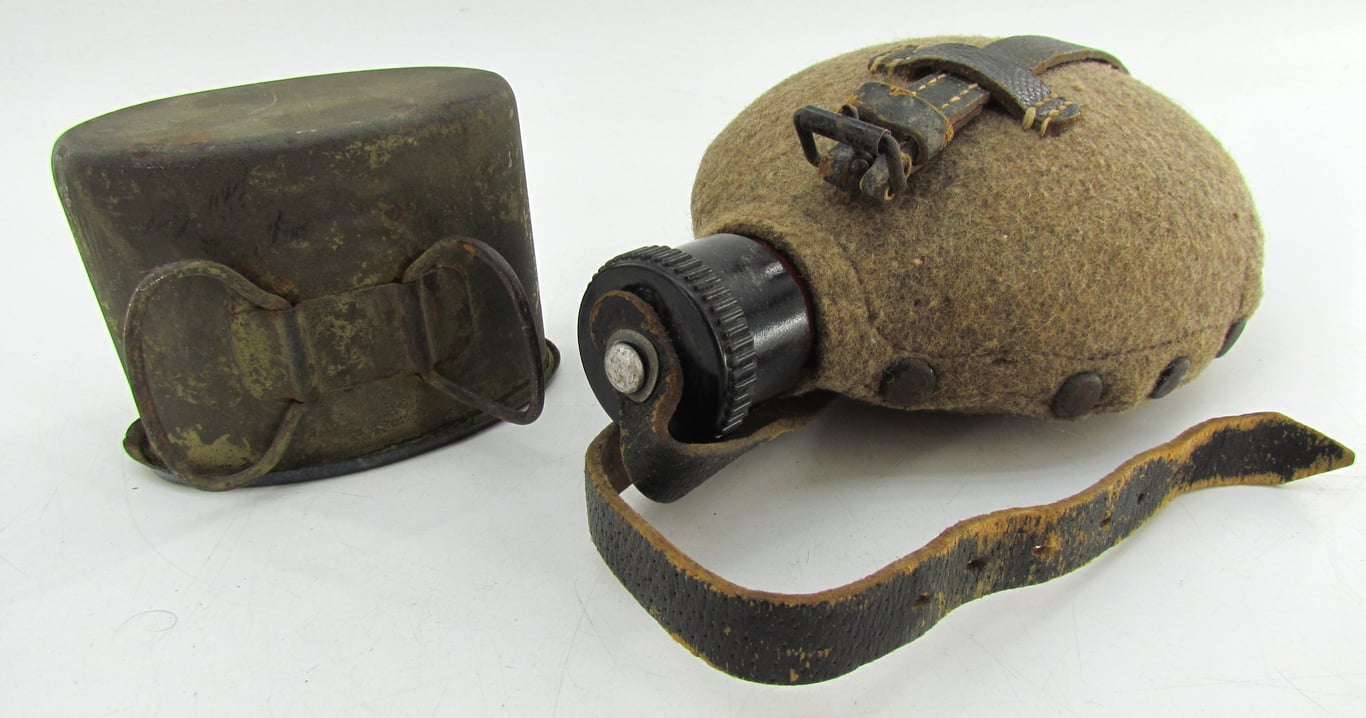 M42 Canteen (FSS43) with AEMA 42 camouflaged Canteen Cup