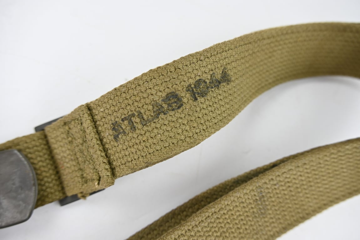 US WW2 M1 Garand Canvas Belt 1944