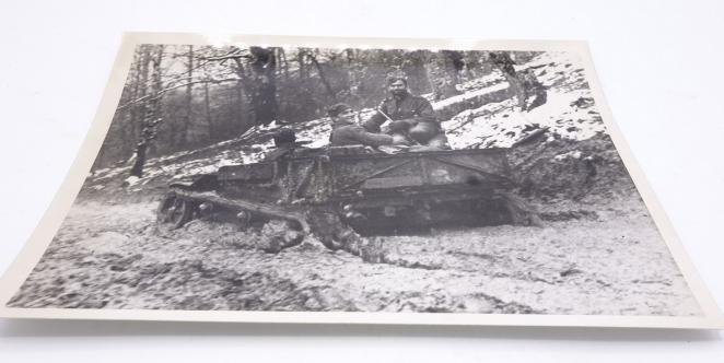 German Press Photo "Kettenfahrzeuge"