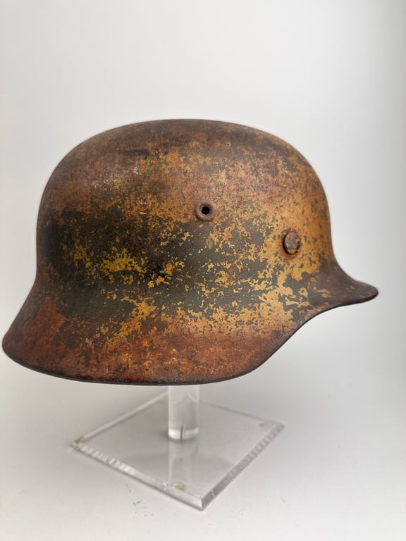 Untouched M40 Luftwaffe "Dak/Tan Camo"Helmet