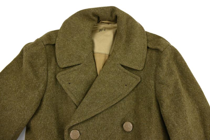 US WW2 Enlisted Men Wool Greatcoat