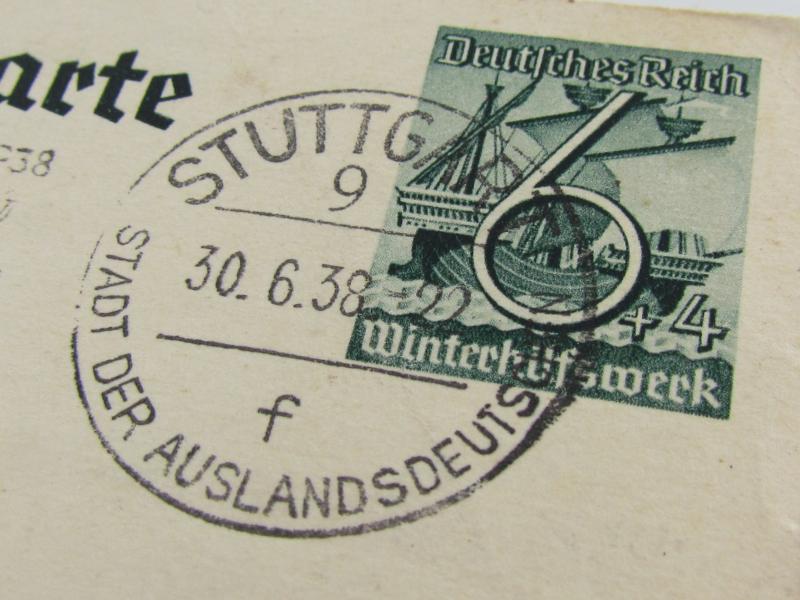 Original German Commemorative Postcard