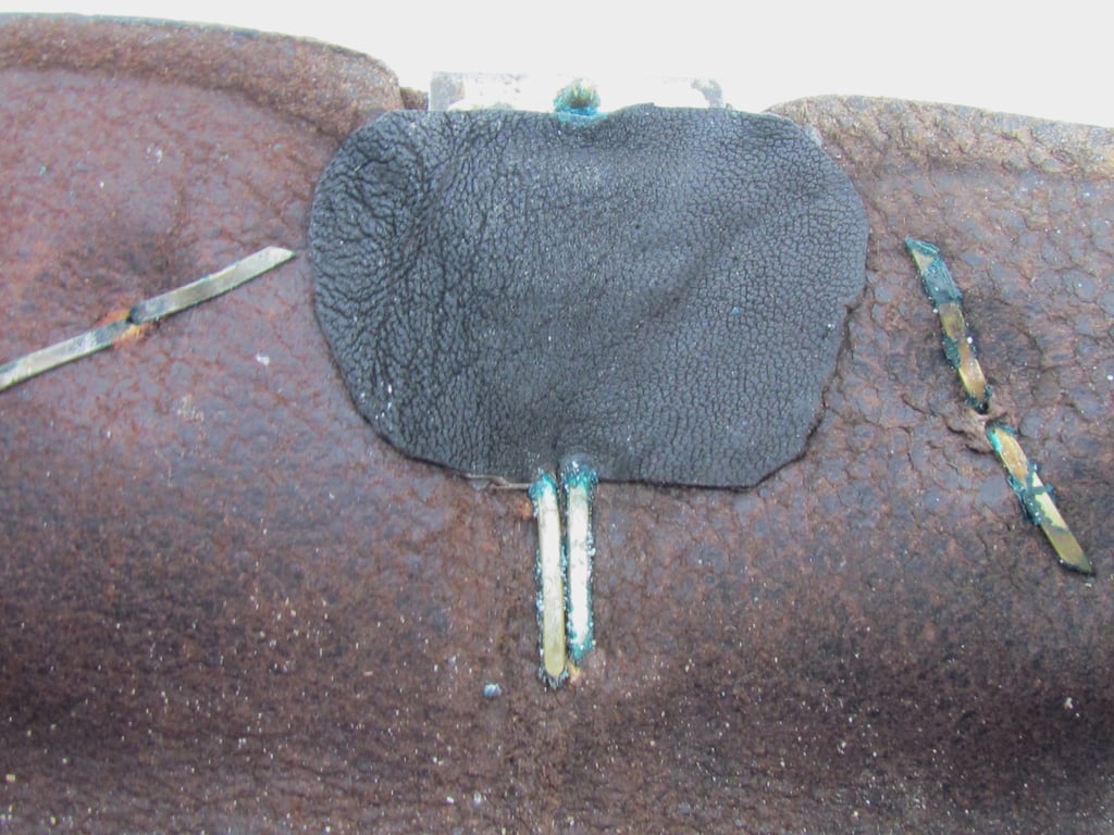 Wehrmacht Soldier Wallet with Panzerjäger cypher and 2x rank pips