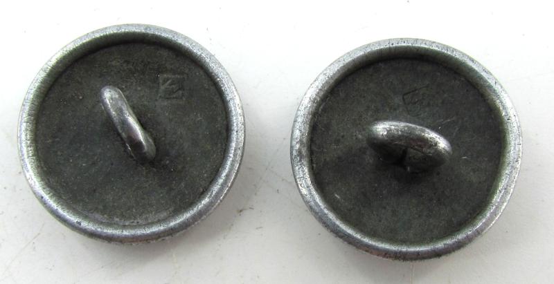 Two Wehrmacht (Heer)  Shoulder strap buttons