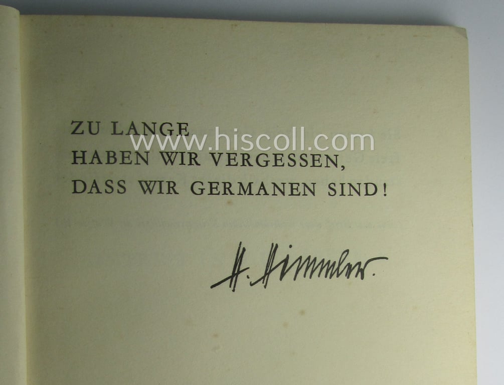 Superb - scarcely found and German-language issued! - European volunteer-related book(let) entitled: 'Aufbruch - Briefe germanischer Kriegsfreiwilliger' and that comes in an overall nice- (albeit used- ie. read, condition)