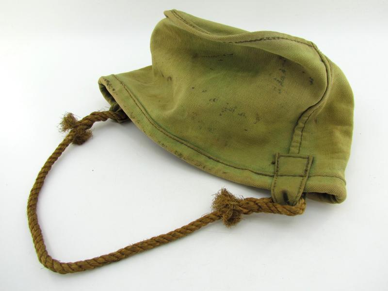 British WWII Army Issue Canvas Water Bucket