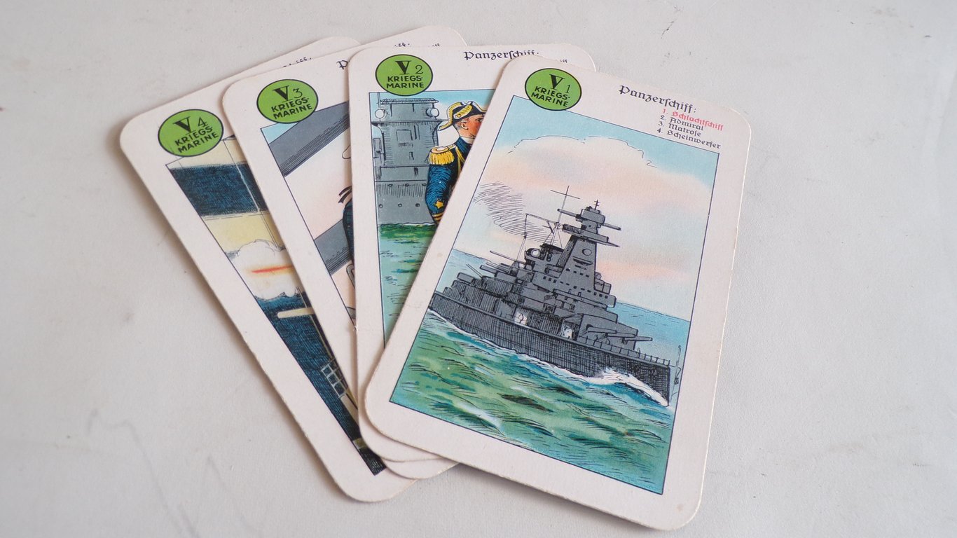 Wehrmachts-Quartett Game - Kriegsmarine Edition