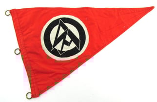 SA ( Sturmabteilung ) Pennant Flag With RZM...
